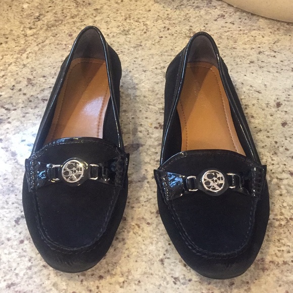 Coach Fonda Women Moc Toe Suede Loafer 